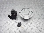 2007 07-09 Bmw R1200RT Oem Partial Set Gas Cap Key. Fixed Price $83.65.