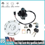 Ignition Switch Fuel Gas Cap Seat Lock Key Set Fit For 2013-2021 Honda CBR600RR. Fixed Price $29.70.