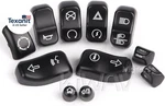 Black Switch Caps 11PCS Compatible For Harley 14-17 FLHTCUTG,14-18 FLHTCUI,15-16. Fixed Price $49.33.