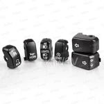 Kiwav Switch Cap Kit (6PCS) Black Fits Harley '99-'07 Softail Standard Fxst. Fixed Price $21.10.