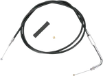 Drag Specialties Black Vinyl Throttle Cable Fits 24.5" 43326-2B. Fixed Price $46.59.