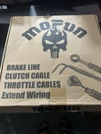 Mofun Extended Motorcycle Control Cable Kit Brake Clutch Throttle Wiring. Fixed Price $79.99.