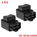 2PCS Fuel Pump Fan Off Relay Fit 38740-24X50 For Suzuki GSXR600 GSXR750 GSXR1000. Fixed Price $11.39.