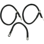 Drag Specialties 65-79 Flh Black Battery Cable Kit 79-3006-1. Fixed Price $60.75.