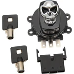 Drag Specialties Black Skull Side Hinge Ignition Switch 2106-0423. Fixed Price $100.83.