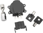Drag Specialties Black Ignition Switch & Fork Lock Kit 96-10 Harley Softail. Fixed Price $122.67.