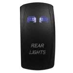 Laser-etched Dual Led Switches Rear Light On/off Blue 04-0070. Fixed Price $24.55.