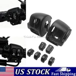 Black Handlebar Switch Housing Cover Button Cap For Harley Softail Fat Boy 12-15. Fixed Price $59.36.