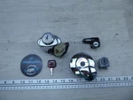 2004 Honda Shadow VT600 Vlx H21101. Lock Set W/key Ignition Switch Gas Cap Fork. Fixed Price $138.00.