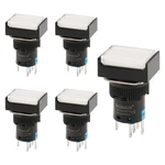 Pack Of 10 Dc 5V Momentary Push Button Switch Spdt White Led Lamp. Fixed Price $39.94.