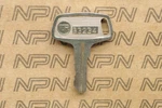 Nos Suzuki Motorcycle Double Groove Ignition Lock Key #33234. Fixed Price $7.15.
