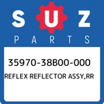 35970-38B00-000 Suzuki Reflex Reflector Assy,rr 3597038B00000, New Genuine Oem P. Fixed Price $32.45.