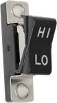 Drag Specialties Black Hi Low Headlight Rocker Switch 72-81 Harley Davidson Flh. Fixed Price $5.95.