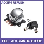 Round Key Ignition Switch One Custom For Harley-davidson Softail Road King 93-13. Fixed Price $27.99.