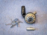 Nos Oem Ignition Switch/fork Lock Honda CB450K0 Black Bomber 35010-283-000. Fixed Price $325.00.