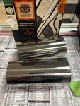 Harley Davidson 45963-97 Fork Slider Covers Pair Set Of 2 Chrome. Fixed Price $35.00.