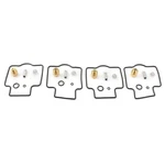 4 Sets Carburetor Repair Kit For Kawasaki ZX750L1/L2/L3 Ninja ZX-7 1993-1995. Fixed Price $15.88.