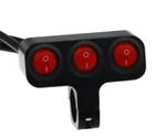 7/8" 22MM 12V Waterproof Aluminum Alloy 3-ON/OFF Switches Headlight Spotlights. Fixed Price $39.77.