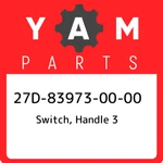 27D-83973-00-00 Yamaha Switch, Handle 27D839730000, New Genuine Oem Part. Fixed Price $163.72.