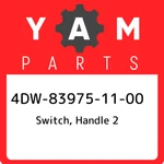 4DW-83975-11-00 Yamaha Switch, Handle 2 4DW839751100, New Genuine Oem Part. Fixed Price $113.21.