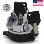 Chrome Ignition Switch & Keys For Harley Flstn Softail Deluxe Flstf Fat Boy. Fixed Price $30.90.