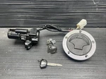 2014 Kawasaki Ninja ZX14R Lockset, Ignition, Gas Cap Seat Oem #9524. Fixed Price $225.00.