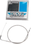 Drag Specialties S/s Braided Throttle Cable 32.5IN Chrome Fittings 0650-0294. Fixed Price $73.99.