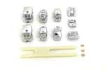Handlebar Switch Cap Set Chrome For Harley-davidson. Fixed Price $49.99.