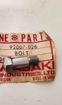 Kawasaki 92007-026 Hex Head Bolt 6MM Nos New. Fixed Price $12.87.