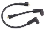 Accel 8.8 Custom Fit Spark Plug Wire Set - Black Motorcycle Street Bike 172072K. Fixed Price $54.05.