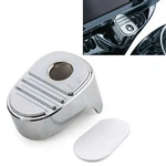 Chrome Tri Line Ignition Switch Cover For Harley Electra Road Glide Flh 14-22. Fixed Price $16.43.