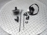 2024 Kawasaki Ninja EX500 Lock Set Ignition Switch Fuel Gas Cap With Key. Fixed Price $301.31.