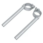 50MM Left&right Handle Bar Clip On Silver Fit For Yamaha 1998-2001. Fixed Price $48.50.
