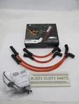 Harley Screamin' Eagle Nos Oem 10MM Phat Spark Plug Wires, Orange 31600113. Fixed Price $94.99.