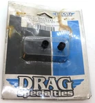 DS-272142 Drag Specialties Black Long Handlebar Switch Button Caps (2) For H-d. Fixed Price $12.83.