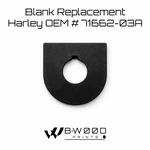 Harley Replacement Ignition Switch Plate No Text- Oem # 71436-98 & 71662-03A. Fixed Price $10.00.