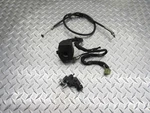 2009 09-16 Yamaha FZ6R Left Switch Handlebar Clutch Control Perch Cable Lot. Fixed Price $46.49.