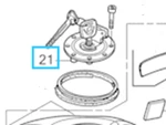 Genuine Honda Fuel Cap CBR600RR 2024 17620-MCJ-753 Rrp 187.32. Fixed Price $194.79.