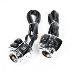 L+r Chrome Motorcycle 1" Handlebar Control Switches & Wiring Harness Fits Harley. Fixed Price $29.98.