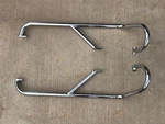 Honda Motorcycle ST1300PA Saddlebag Crash Guard Bars Right Left Chrome. Fixed Price $150.00.