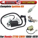 Complete Ignition Kit For Honda CT90 CM91 Trail Coil Condenser Points Plug Us. Fixed Price $36.09.