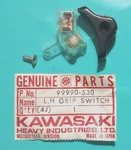 Kawasaki Left Hand Grip Switch Nos 99990-530 (LW-660). Fixed Price $43.90.