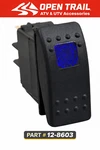 Open Trail Lighted Rocker Switch Atv Utv Accessories Part 12-8603 Blue Indicator. Fixed Price $20.00.