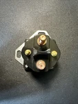 New 12V 4-TERMINAL Solenoid Flat 90 Mounting Replaces Harley Davidson. Fixed Price $22.00.