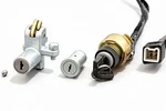Kawasaki Z750 Z900 1976 Ignition Seat Handle Lock Set, Made In Japan Durable,,,,. Fixed Price $228.00.