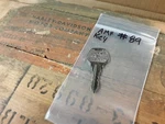 Oem Amf Harley Davidson Ignition 89 Key Original Ironhead Sportster Shovelhead. Fixed Price $34.00.