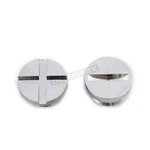 V-twin Manufacturing Chrome Primary Cover Cap Set 37-0050. Fixed Price $36.24.