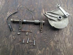 1971 Honda CB175 Rear Axle W/chain Adjuster Brake And Switch. Fixed Price $49.99.
