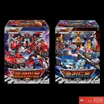Metal Cardbot W Blaion & Solidhorn Fire Truck Crane Transforming Robots Set 2025. Fixed Price $284.70.