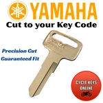 Yamaha Motorcycle Keys RX50 QT50 BW200 MJ50 Cut Codes 3201-3250. Fixed Price $9.95.